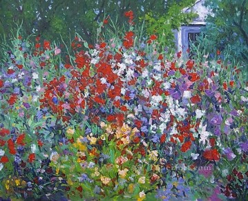 Garden Painting - yxf044bE impressionism garden